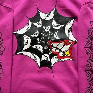 Chrome Hearts | Tops | Chrome Hearts Matty Boy Spider Web Hoodie
